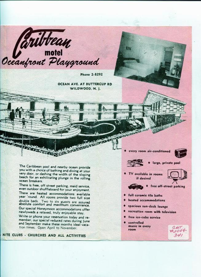 וויילדווד קרסט Caribbean Motel מראה חיצוני תמונה